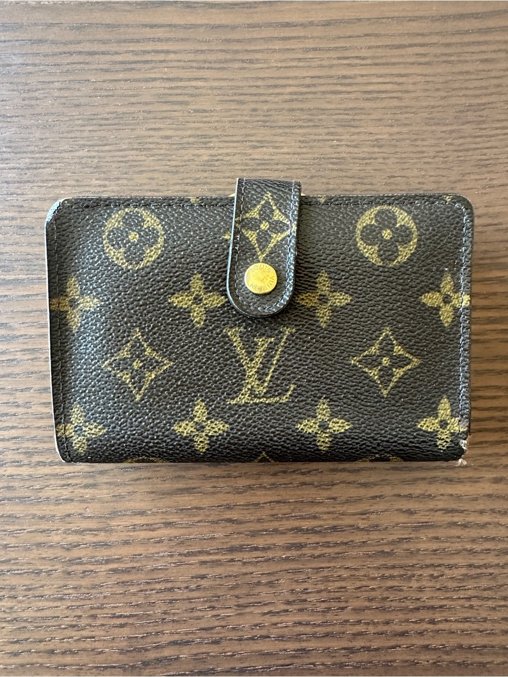 LOUIS VUITTON Monogram French Purse Wallet